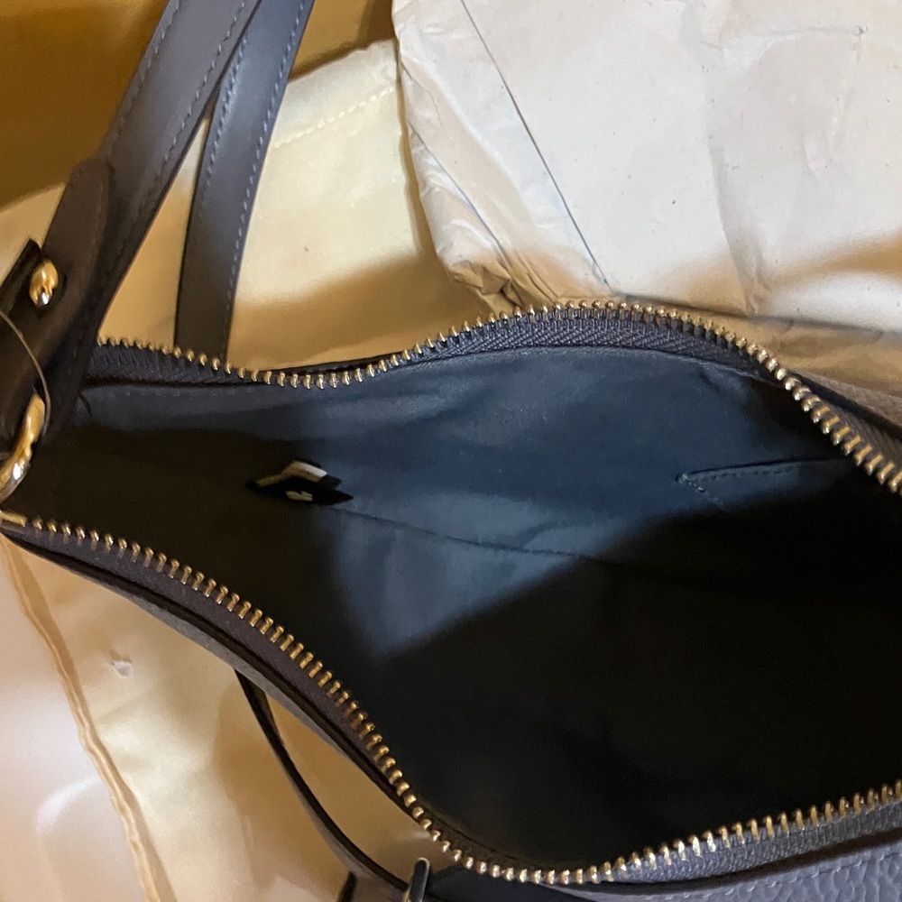 Kate Spade Duo MD Pebble Leather Shldr bag Cunder GRE - Picture 8 of 11